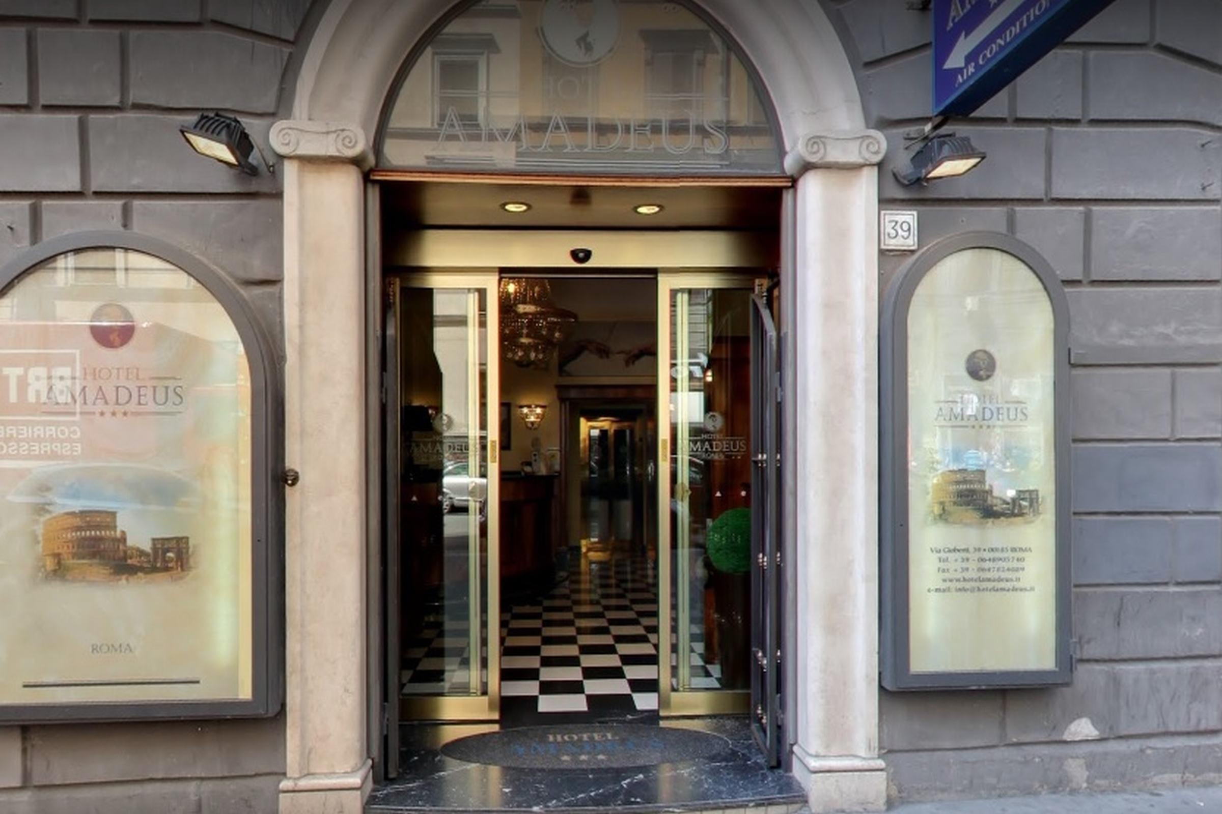 Hotel Amadeus Rom Exterior foto